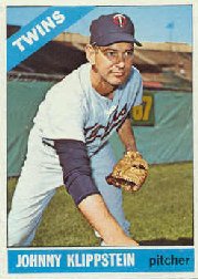 1966 Topps Baseball Cards      493     Johnny Klippstein